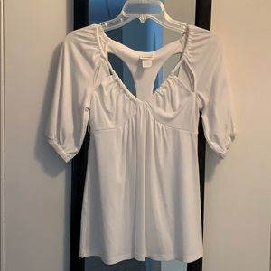 Fredericks of Hollywood white shirt size small